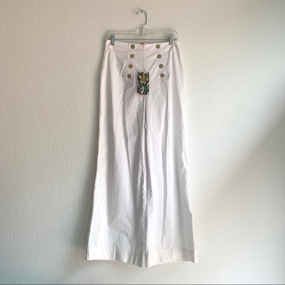 Show Me Your MuMu Women’s Stacie Sailor Pants L - Picture 3 of 9